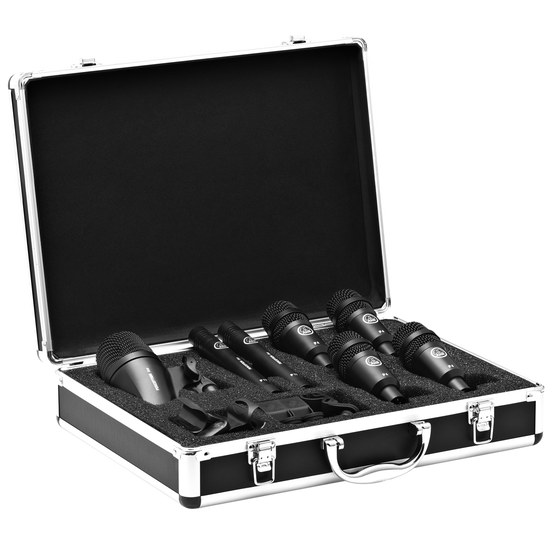 Drum Set Session I - Black - High-performance drum microphone set - Hero