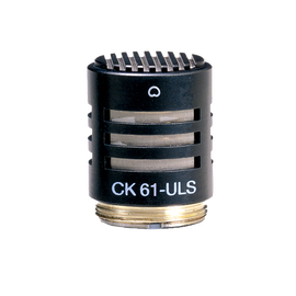 CK61 ULS - Black - Reference cardioid condenser microphone capsule - Hero
