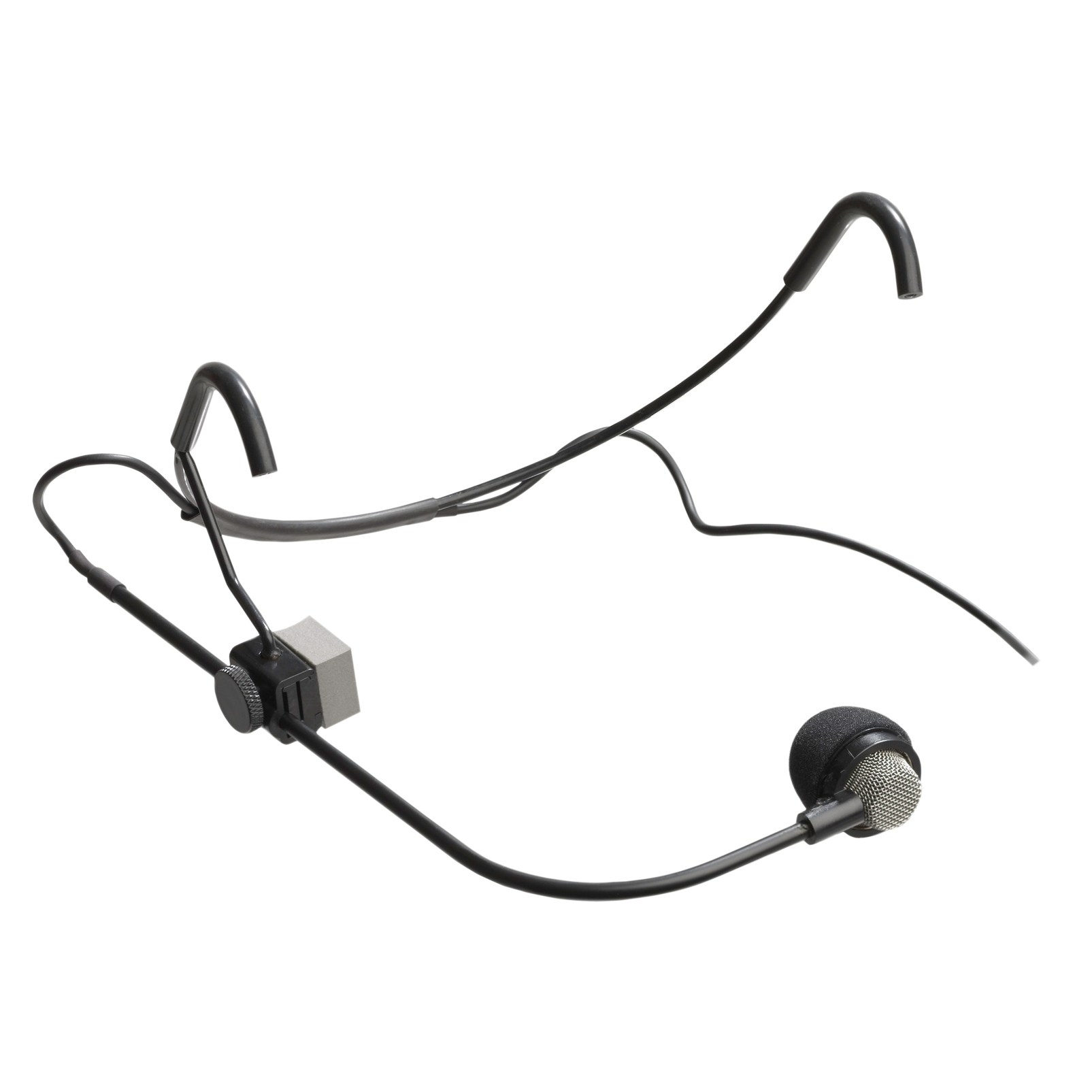 Headset- 3-poliges Mini-XLR-Kopfmikrofon für AKG Wireless-System und Taschensender Headworn-Mikrofon Beigefarbenes Kopfmikrofon mit einem einzelnen Ohrbügel 
