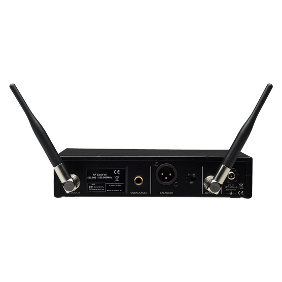 SR470 - Black - Professional wireless stationary receiver - Back