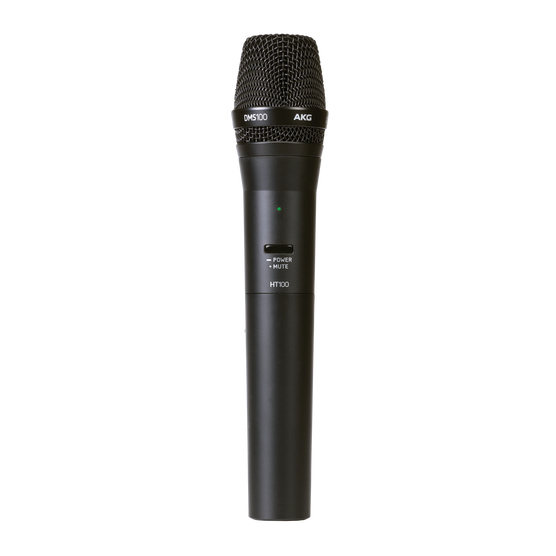 DMS100 Microphone Set - Black - Digital wireless microphone system - Detailshot 1