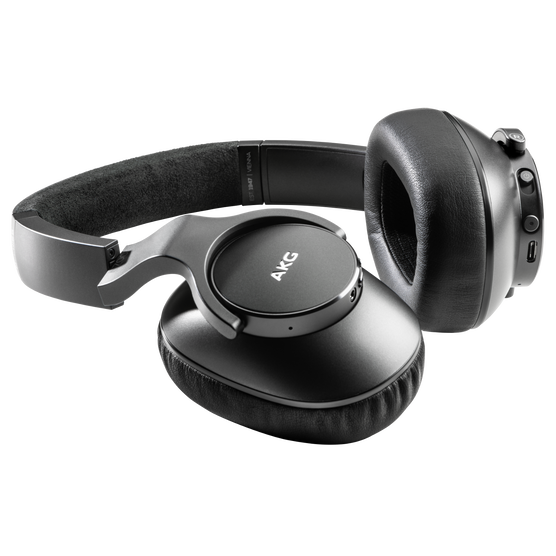 AKG N700NCM2 WIRELESS - Black - Wireless, Adaptive Noise Cancelling Headphones - Detailshot 1