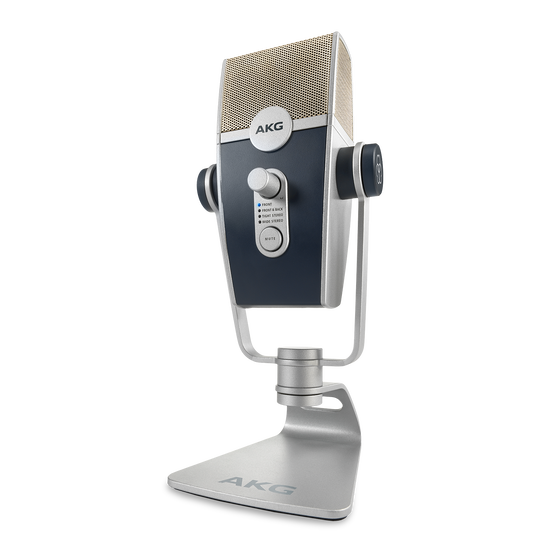 AKG Lyra - Silver - Ultra-HD Multimode USB Microphone  - Hero