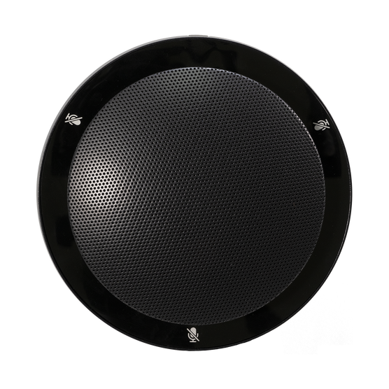 CBL201 - Black - Dual element, professional low-profile boundary layer microphone - Front