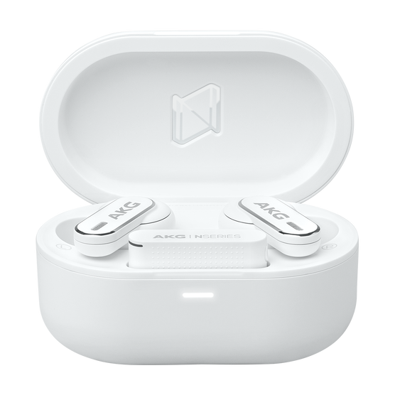 AKG N5 Hybrid - White - True wireless noise cancelling earbuds - Detailshot 2 AKG N5 Hybrid - White - True wireless noise cancelling earbuds - Detailshot 2