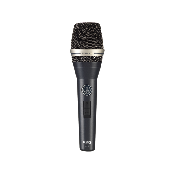 D7 S - Dark Blue - Reference dynamic vocal microphone with on/off switch - Hero