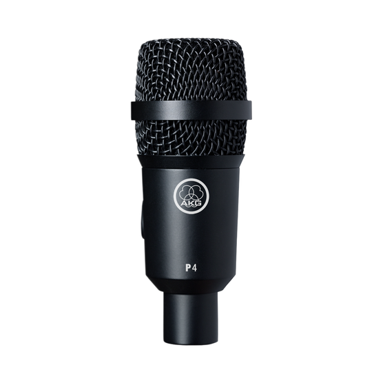 P4 - Black - High-performance dynamic instrument microphone - Hero