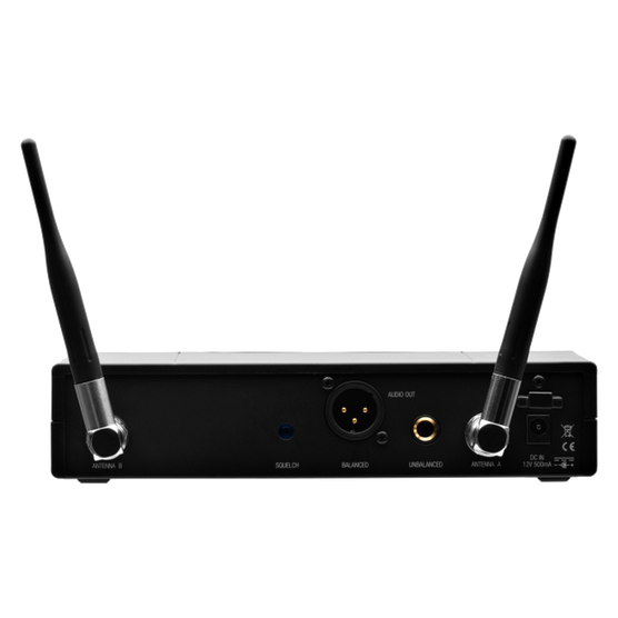 WMS420 Presenter Set Band-A - Black - Professional wireless microphone system - Back