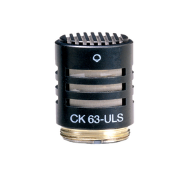 CK63 ULS - Black - Reference hypercardioid condenser microphone capsule - Hero