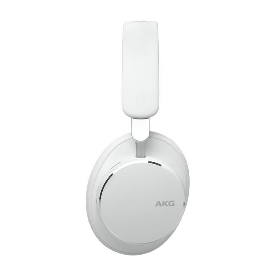 AKG N9 Hybrid - White - Wireless over-ear noise cancelling headphones - Detailshot 4