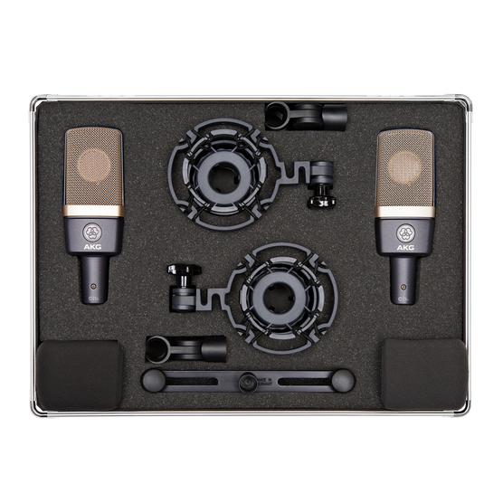 C314 Matched Pair - Black - Matched pair stereo set - Detailshot 1