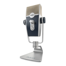 AKG Lyra - Silver - Ultra-HD Multimode USB Microphone  - Hero
