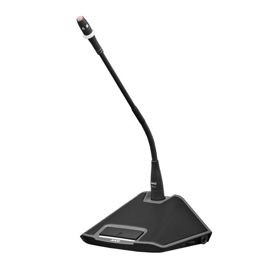 CS3 DU 30 - Black - Delegate microphone station - Hero