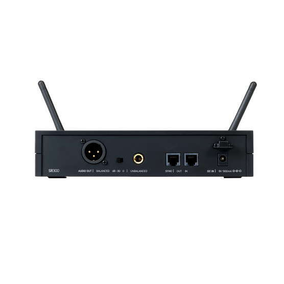 DMS300 Instrument Set - Black - Digital wireless instrument system - Back