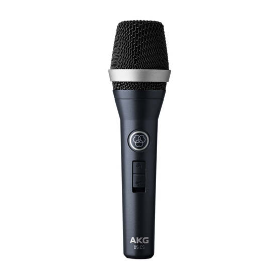 D5 CS - Dark Blue - Professional dynamic vocal microphone with on/off switch - Hero