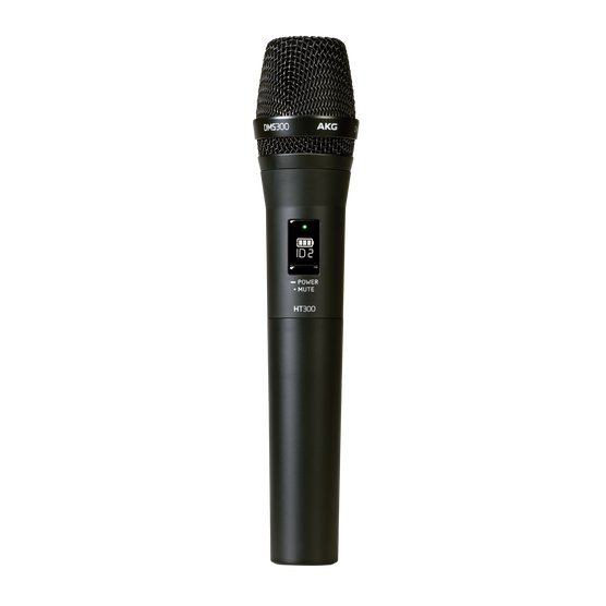 DMS300 Microphone Set - Black - Digital wireless microphone system - Back