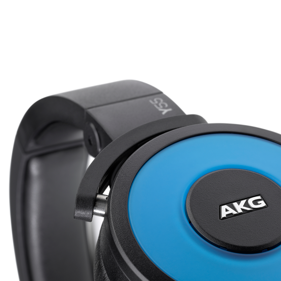 Y55 - Blue - High-performance DJ headphones with in-line microphone and remote - Detailshot 3