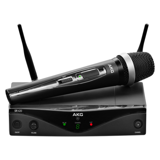 WMS420 Vocal Set Band-A - Black - Professional wireless microphone system - Hero