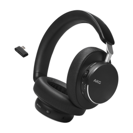 AKG N9 Hybrid - Black - Wireless over-ear noise cancelling headphones - Hero