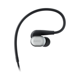 AKG N30 - Silver - Hi-Res in-ear headphones with customizable sound - Hero