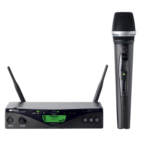 WMS470 Vocal Set C5 - Black - Professional wireless microphone system - Hero