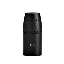 CK43 (discontinued) - Black - Reference supercardioid condenser microphone capsule - Hero