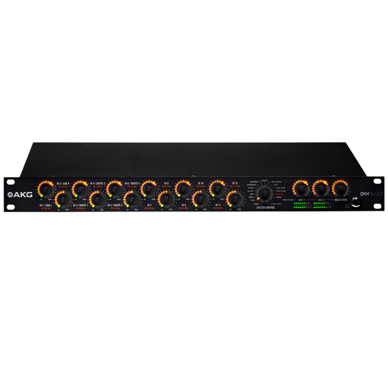 DMM14 ULD - Black - Reference digital automatic microphone mixer w/DANTE - Detailshot 1