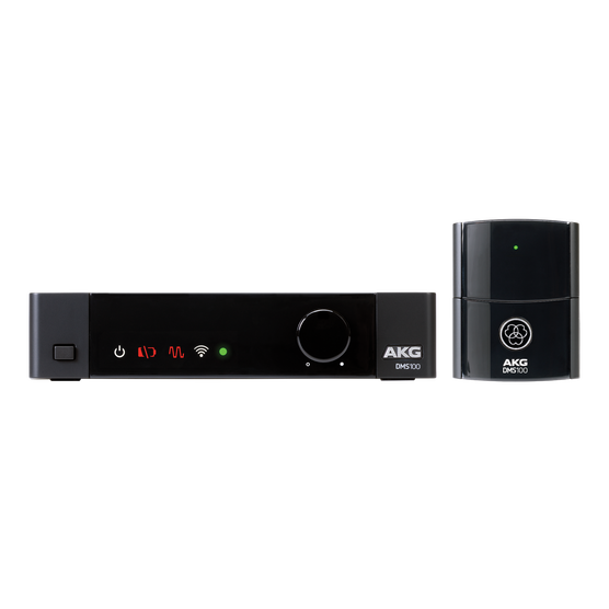 DMS100 Instrument Set - Black - Digital wireless instrument system - Hero