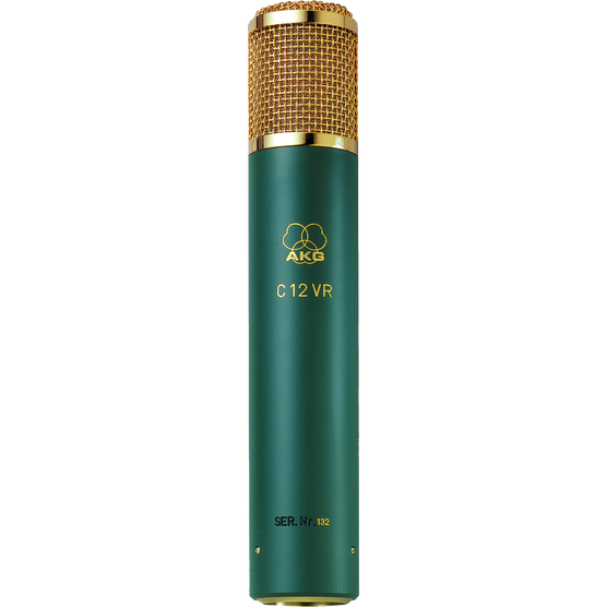 C12 VR - Green - Reference multi-pattern tube condenser microphone - Hero