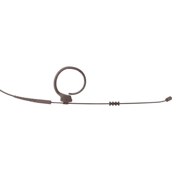 EC82 MD - Cocoa - Reference lightweight omnidirectional ear-hook microphone - Hero
