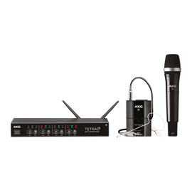 DMSTetrad Mixed Set (EU) (discontinued) - Black - Professional digital four channel wireless system - Hero