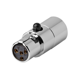 MDA4 SHU - Chrome - Adapter connector SHURE®* - Hero