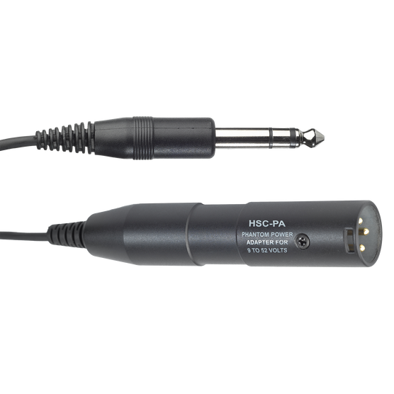 MK HS Studio C - Black - Detachable cable for AKG HSC Headsets with 6.3mm (1/4") stereo jack. - Hero