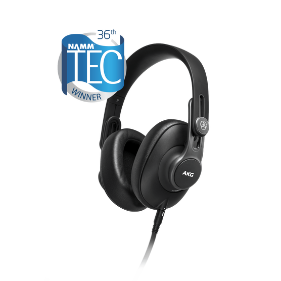 K361 Over ear closed back foldable studio headphones