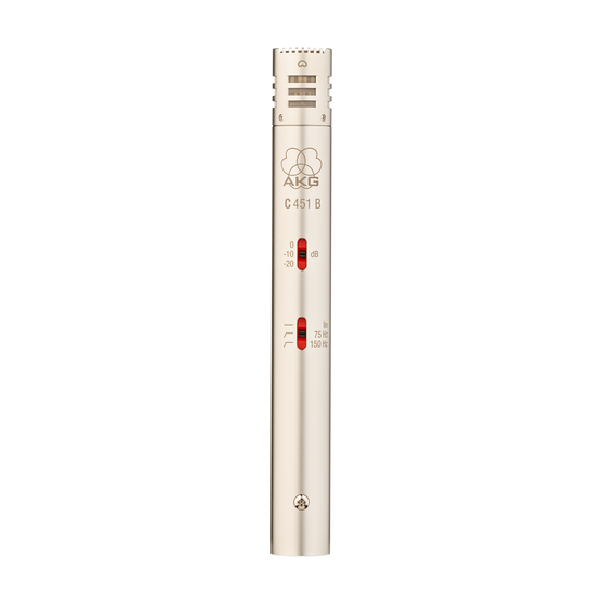 C451 B Matched Pair - Nickel - Matched pair stereo set - Front