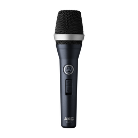 D5 CS - Dark Blue - Professional dynamic vocal microphone with on/off switch - Hero