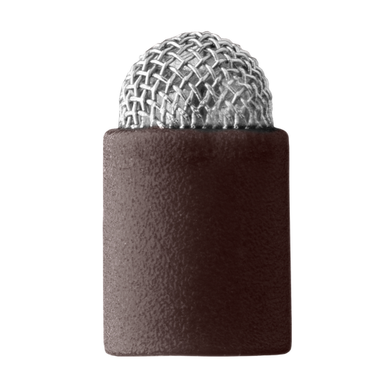 WM82 (5 Pack) - Cocoa - Wiremesh caps for MicroLite microphones - Hero