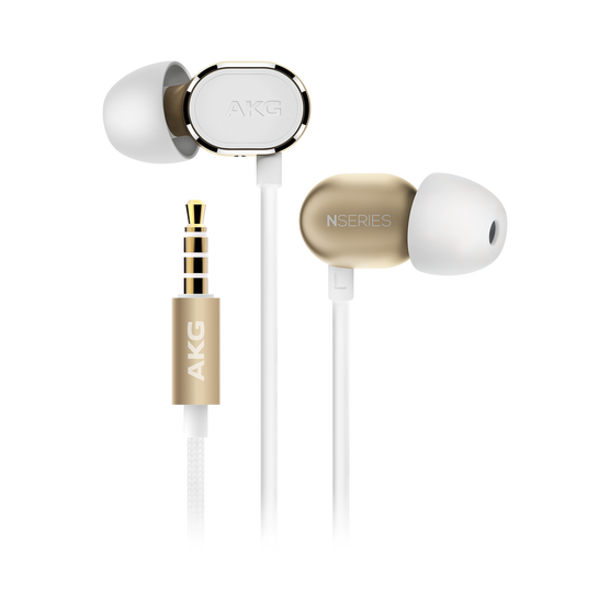 N20 - Gold - Reference class in-ear headphones in aluminum enclousure - Hero