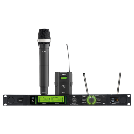 DMS800 - Black - Reference digital wireless microphone system  - Hero