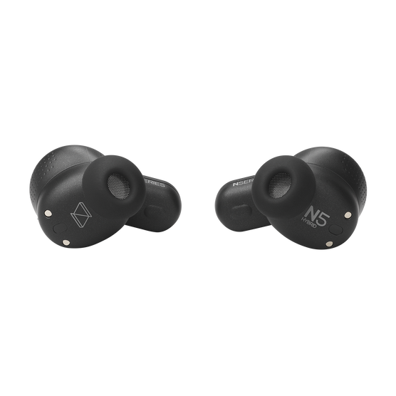 AKG N5 Hybrid - Black - True wireless noise cancelling earbuds - Right