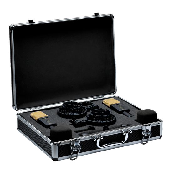 C414 XLII Matched Pair - Black - Matched pair stereo set - Hero