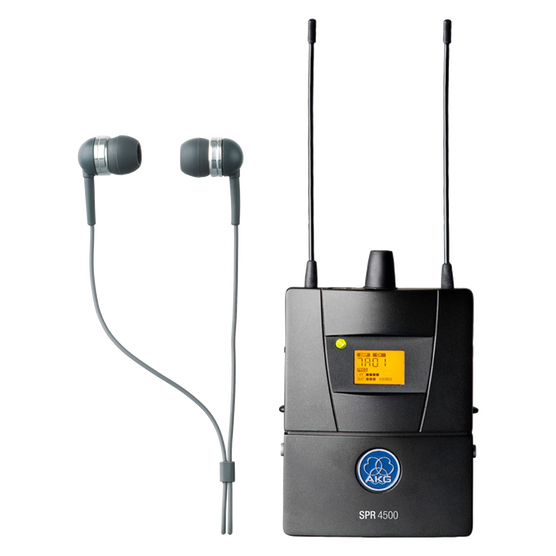 SPR4500 Set - Black - Reference wireless in-ear-monitoring system - Hero